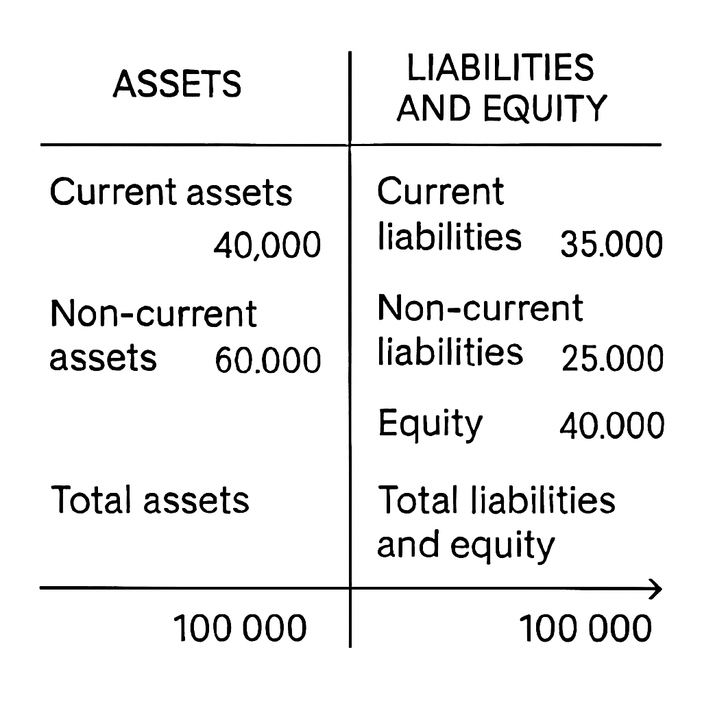 Financial Statements of a Company figure