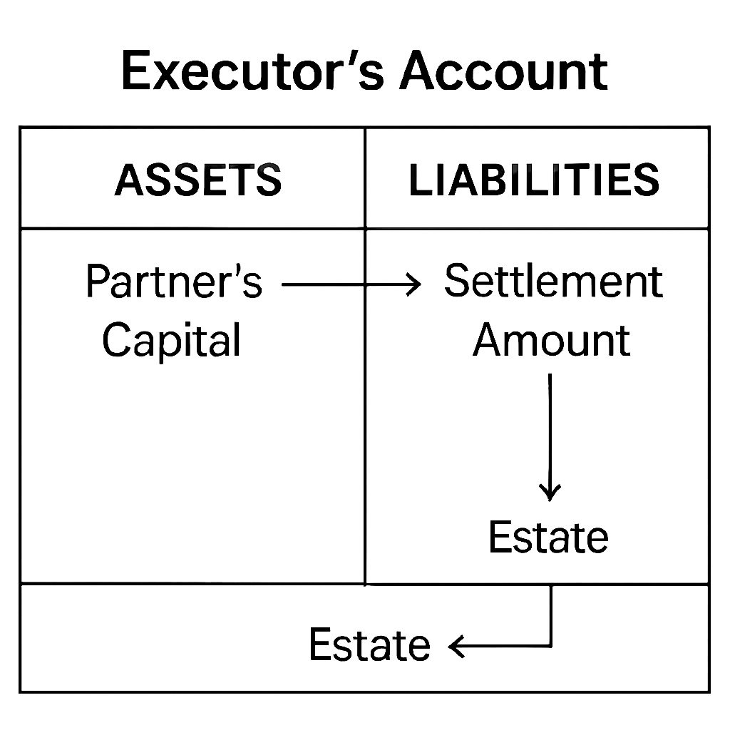 Reconstitution of Partnership: Retirement and Death of a Partner figure